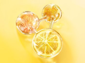 Vitamin C molekulák